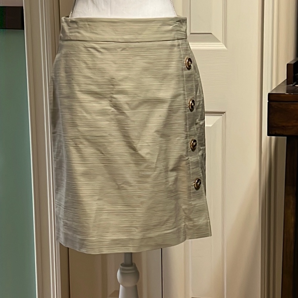 NWT Ann Taylor skirt side zipper and clasp